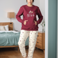 oh la la women's christmas pajamas