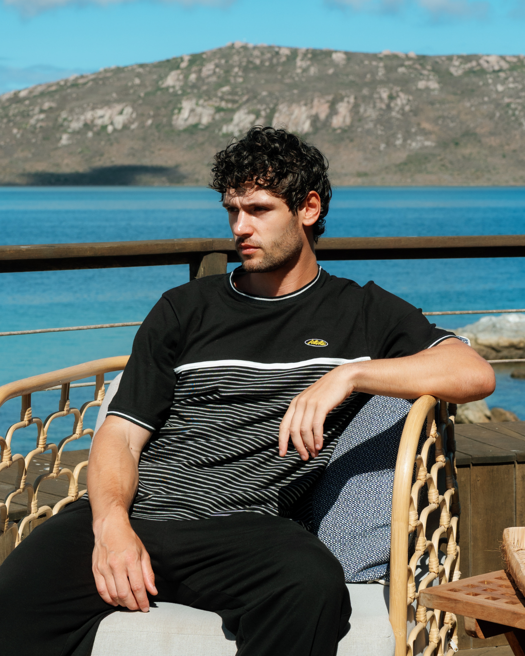 Men's Pajamas with Artistic Design and Unique Texture