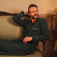 Classic pajamas with front buttons
