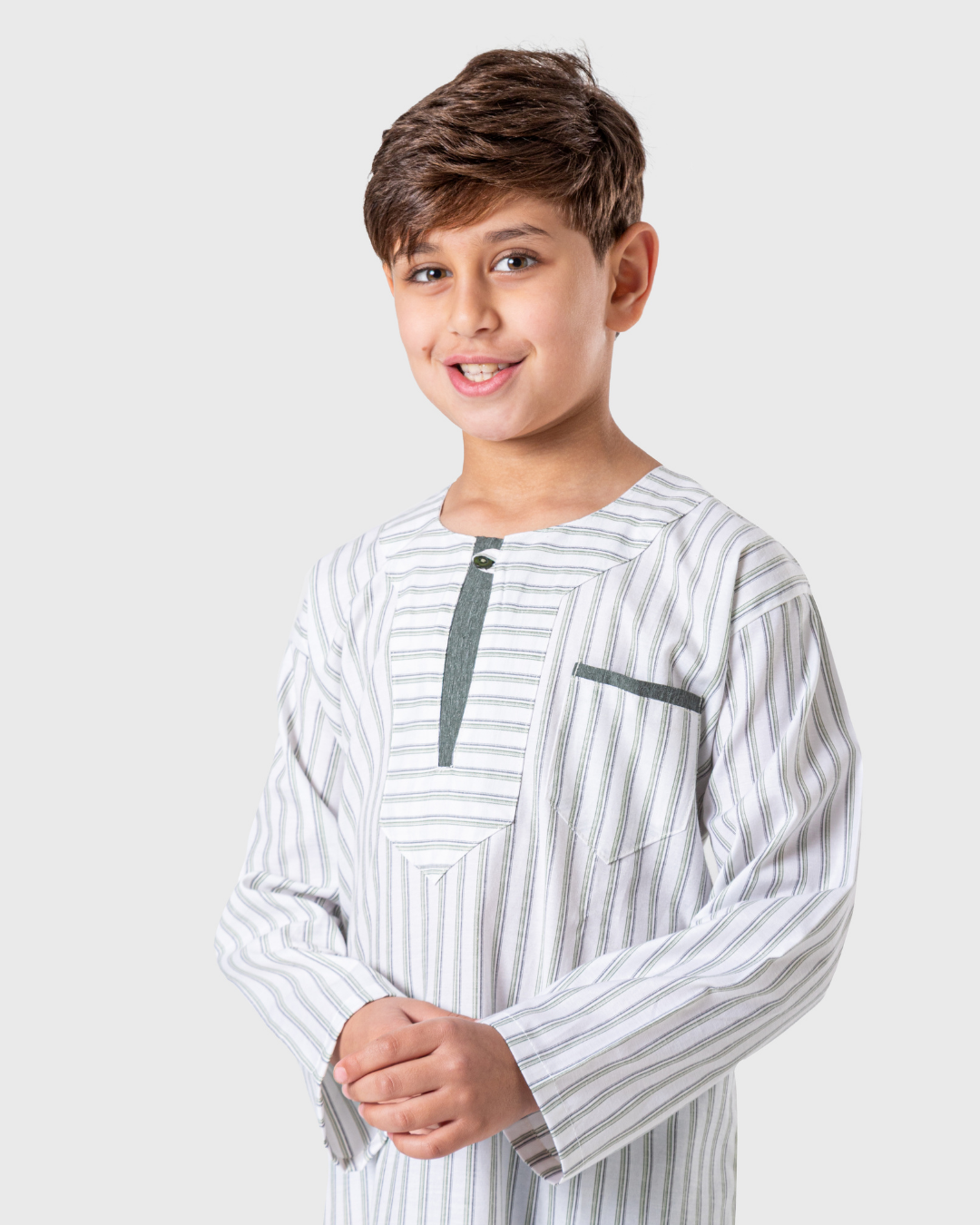 جلبية اولادي كم مقلمة