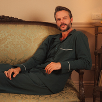 Classic pajamas with front buttons