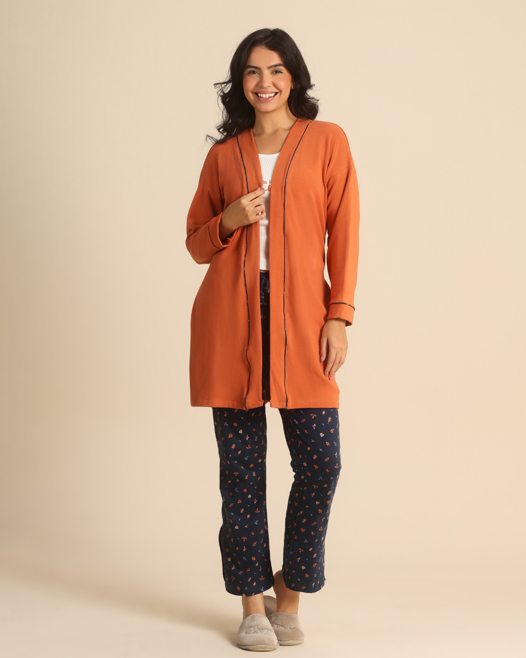 We fell in love in October Women 3 Pieces Pajama