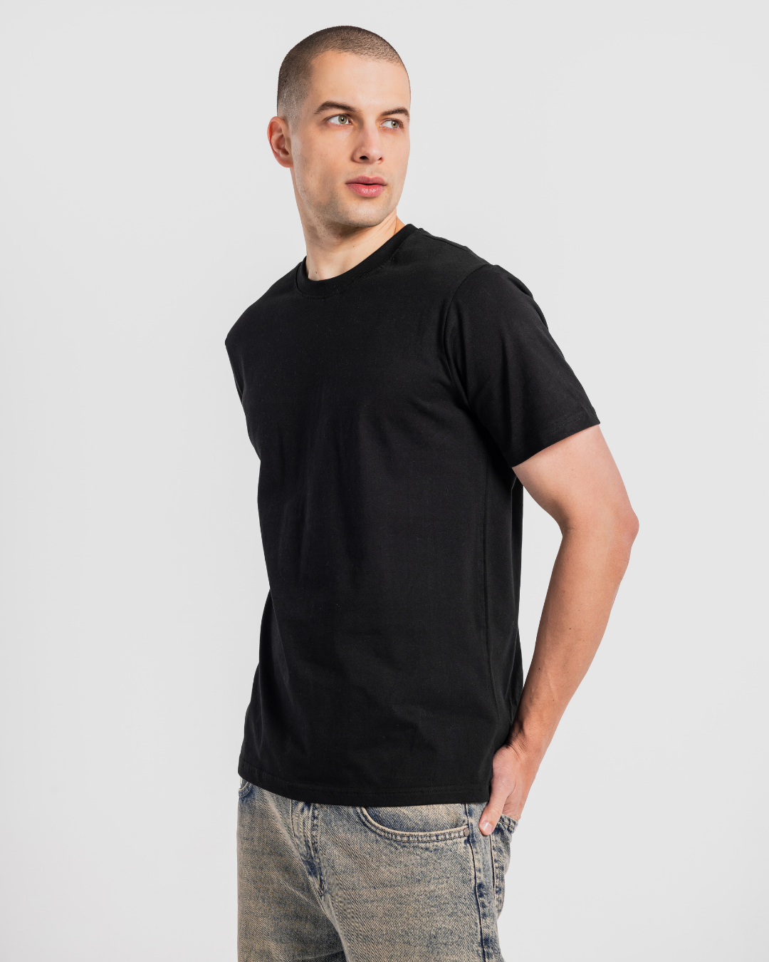 تيشيرت نص كم رجالي