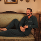 Classic pajamas with front buttons