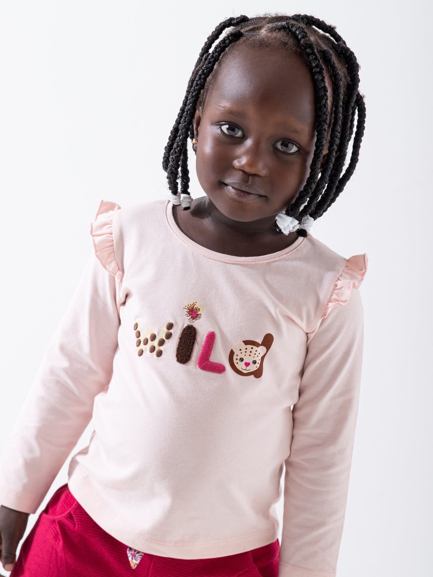 Wild طقم بناتي بيبي