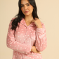 Polka Dots Women Classic pajama in Nude