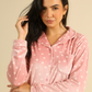 Polka Dots Women Classic pajama in Nude