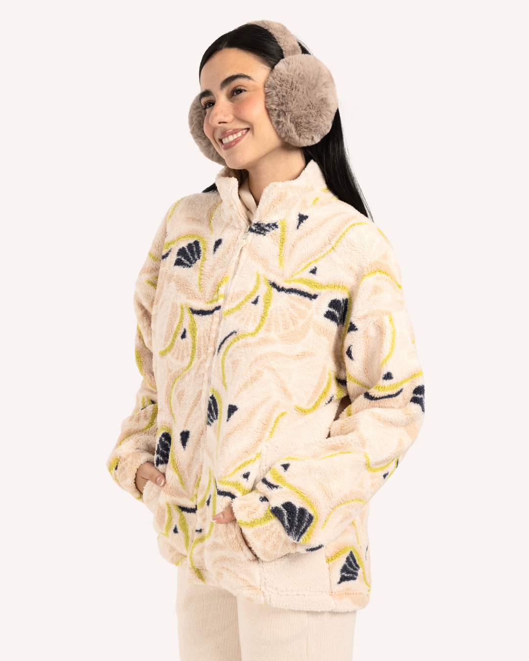 جاكيت بقصه من الجنب