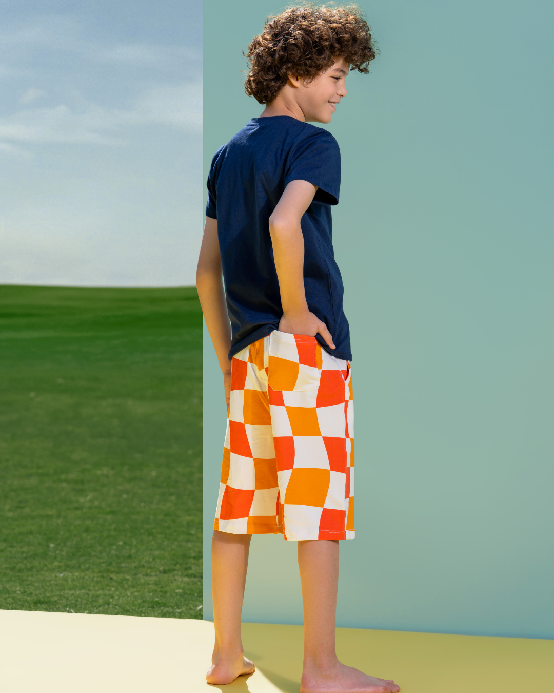 Skate Boys' Pajama Set Half Sleeve with Shorts