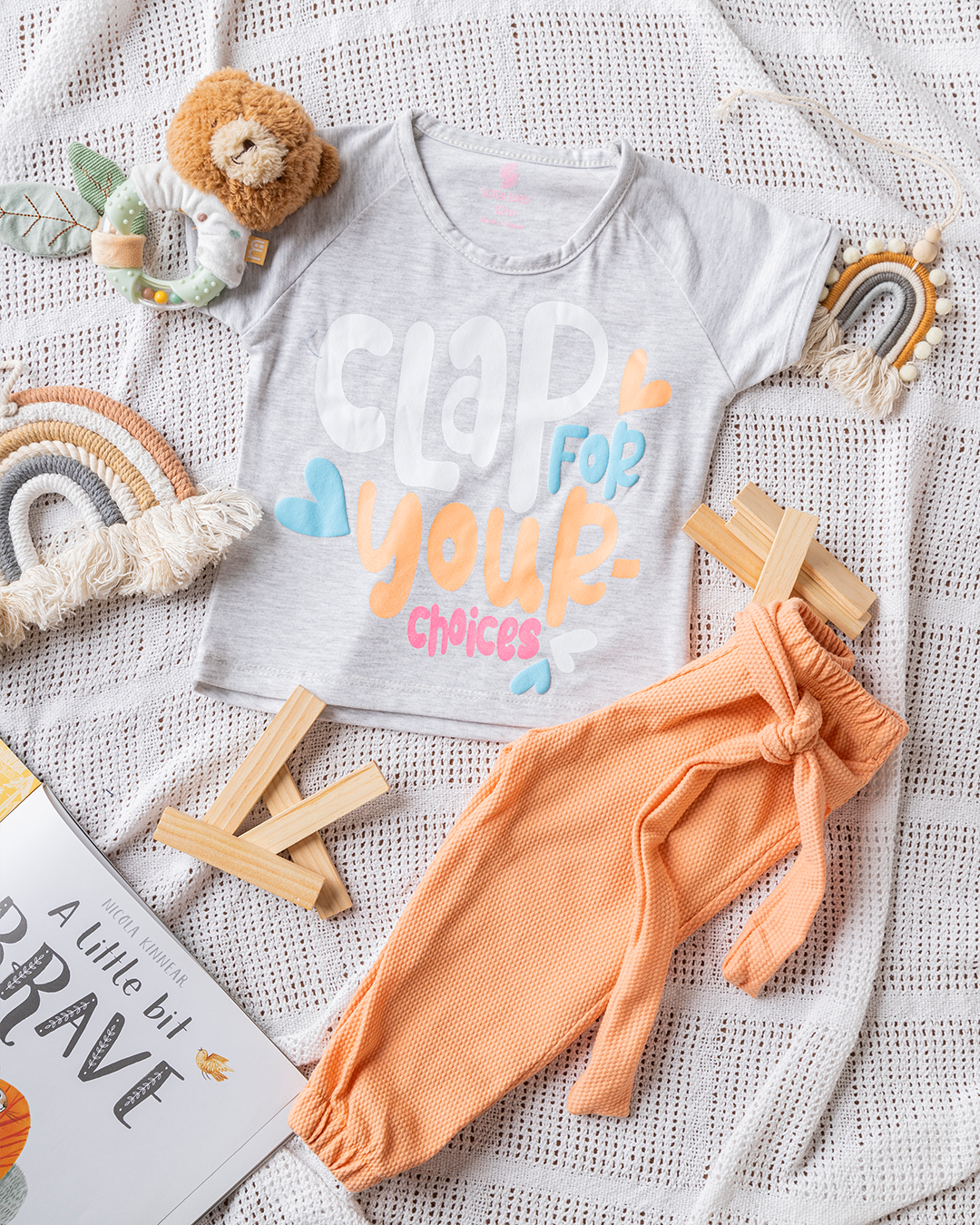 clap for you baby girls pajamas – 2segypt