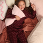 A Warm Color Floral Pajama for Girls