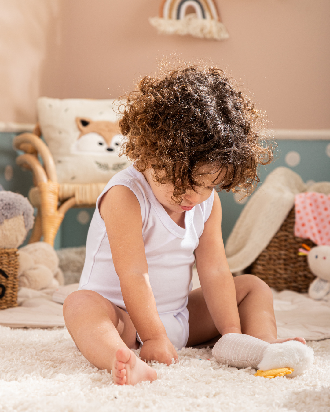 سالوبيت كت بيبي ساده ابيض