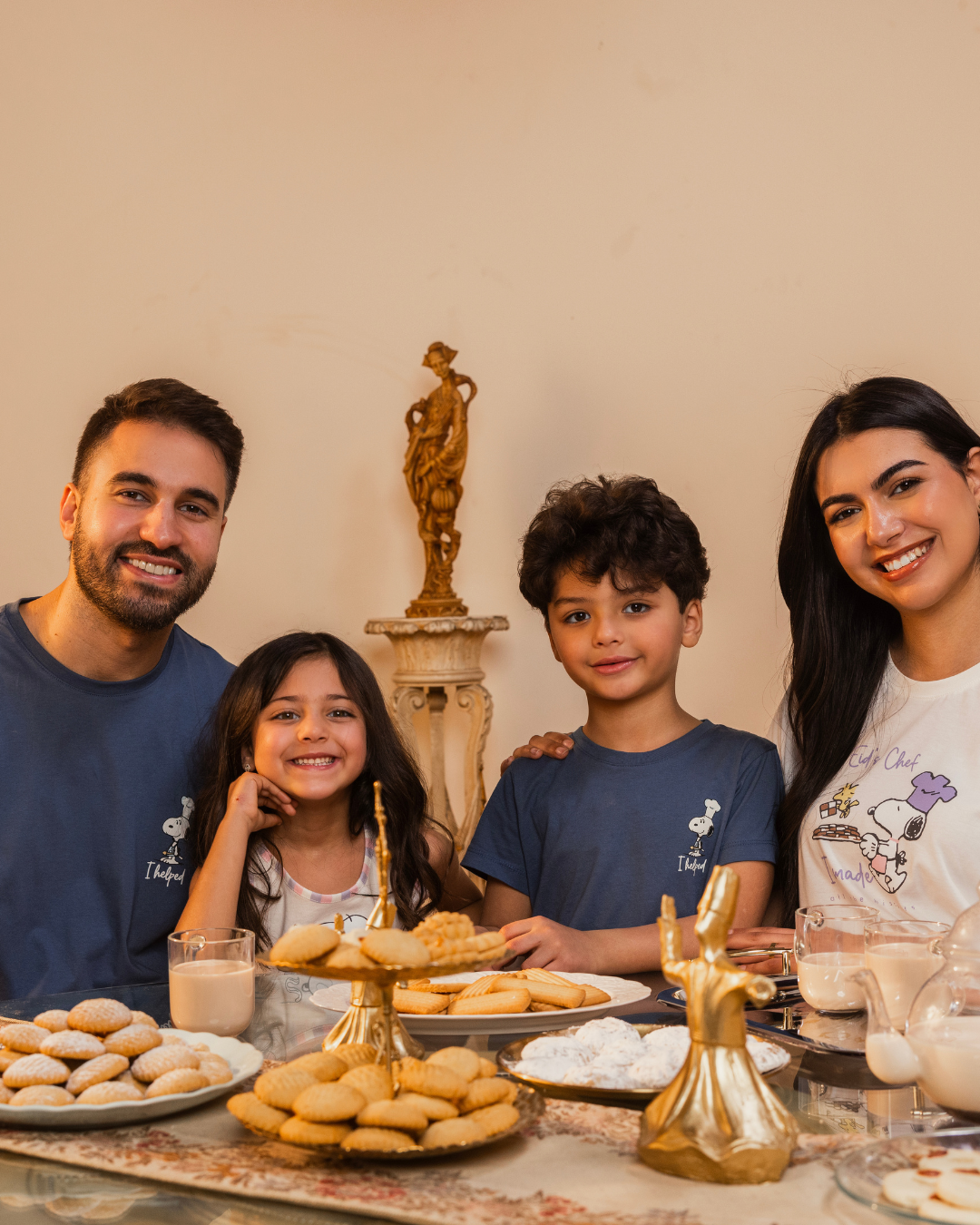 Eid Snoopy Half sleeve pajamas shorts