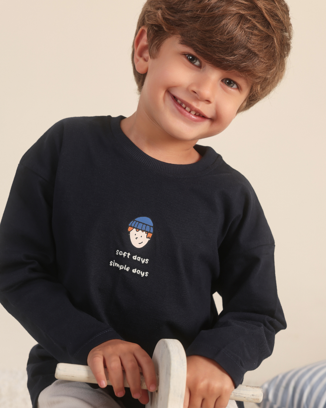 From Graphic to Real Boy Kids Pajama