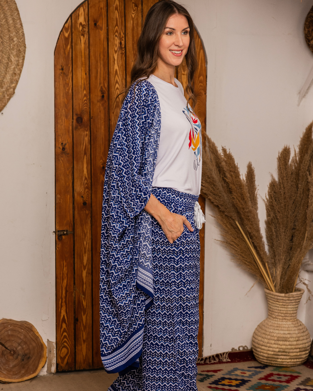 Wild Life Women's Pajamas 3 Pieces