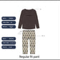 A Girl Autumn Vibes Pajama in Warm Colors