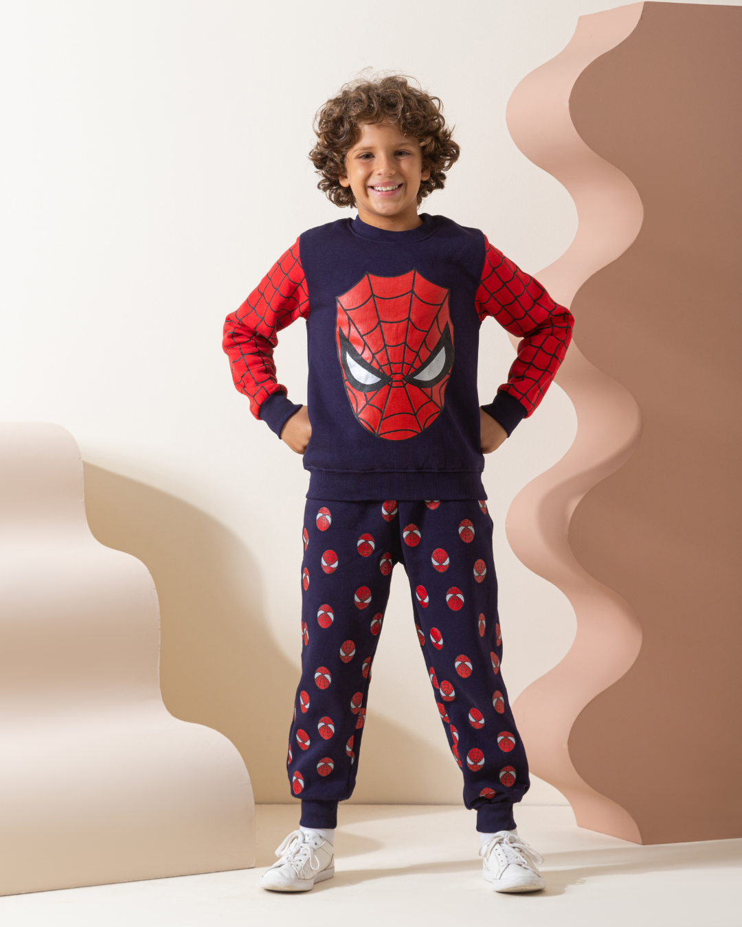 My boys Spider-Man pajamas