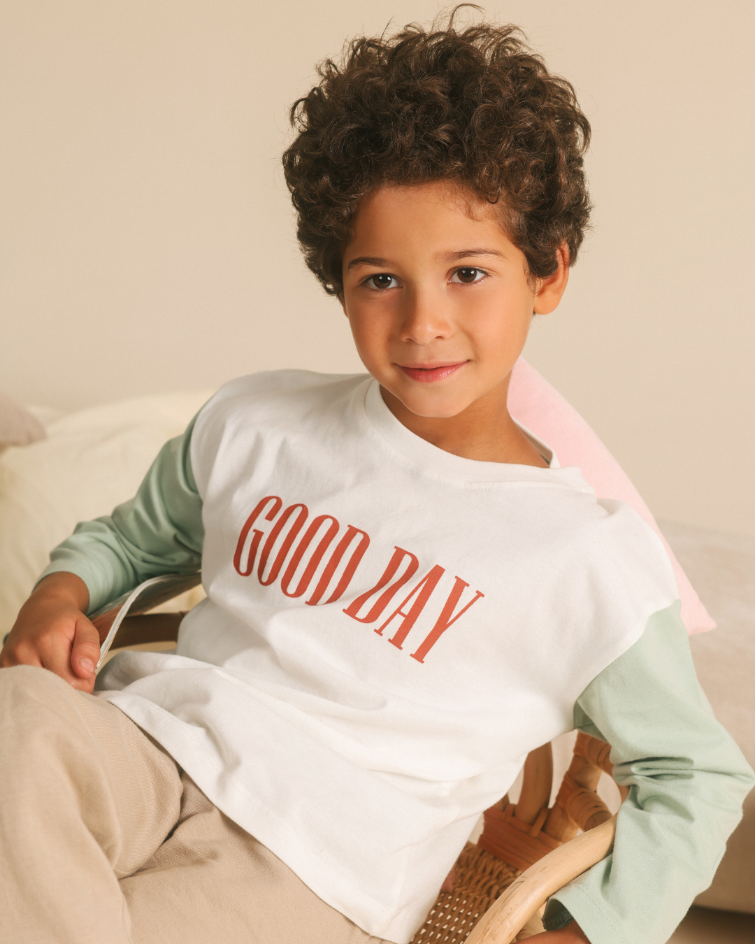 Boys pajama set Good Day