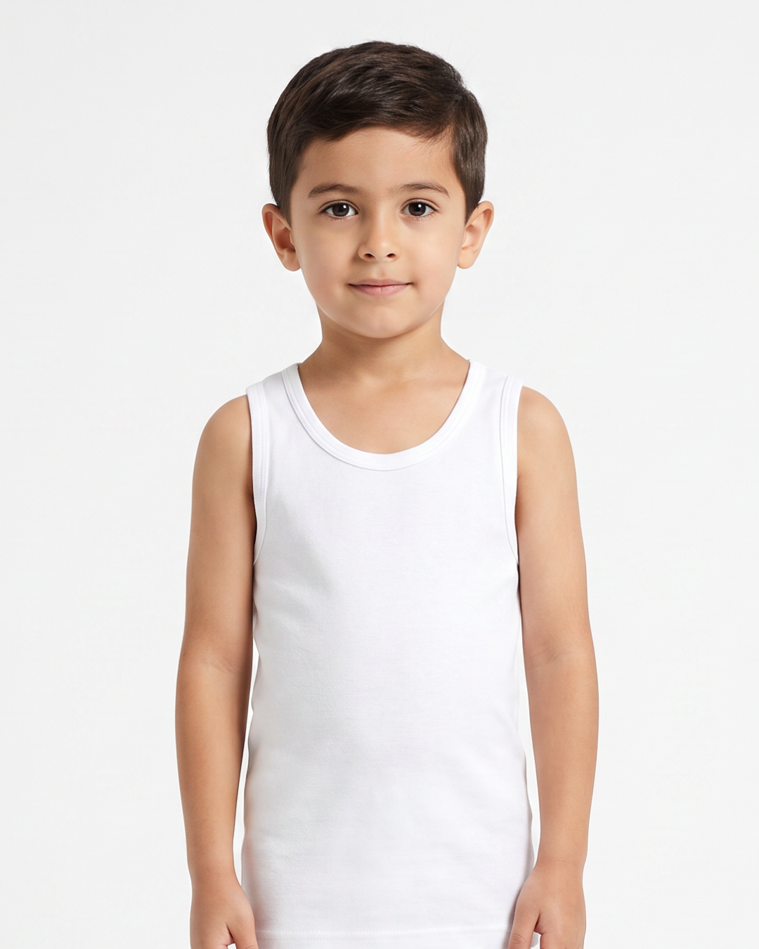 My children's undershirt, plain strap