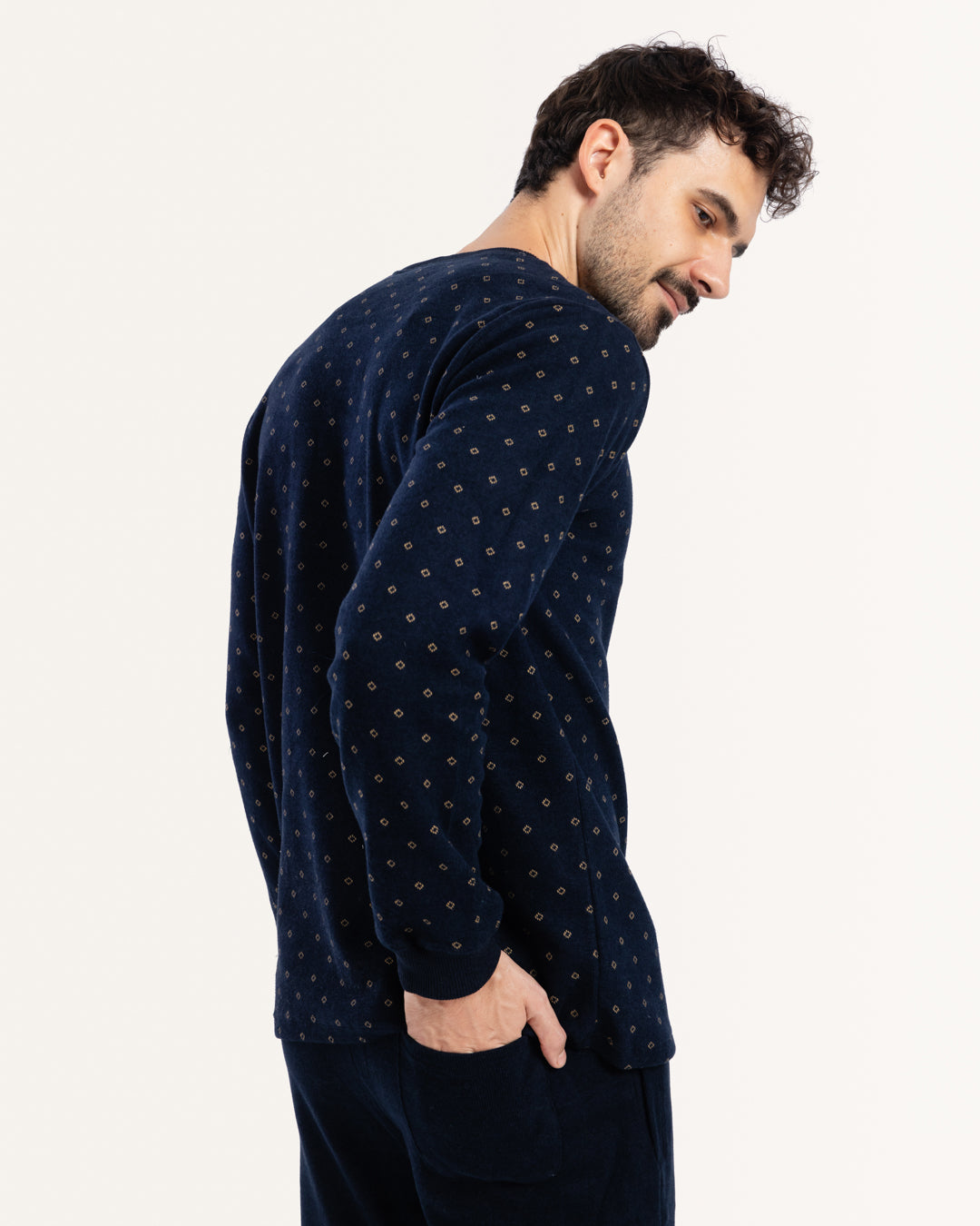 Pajama cashmere the luxury of gold