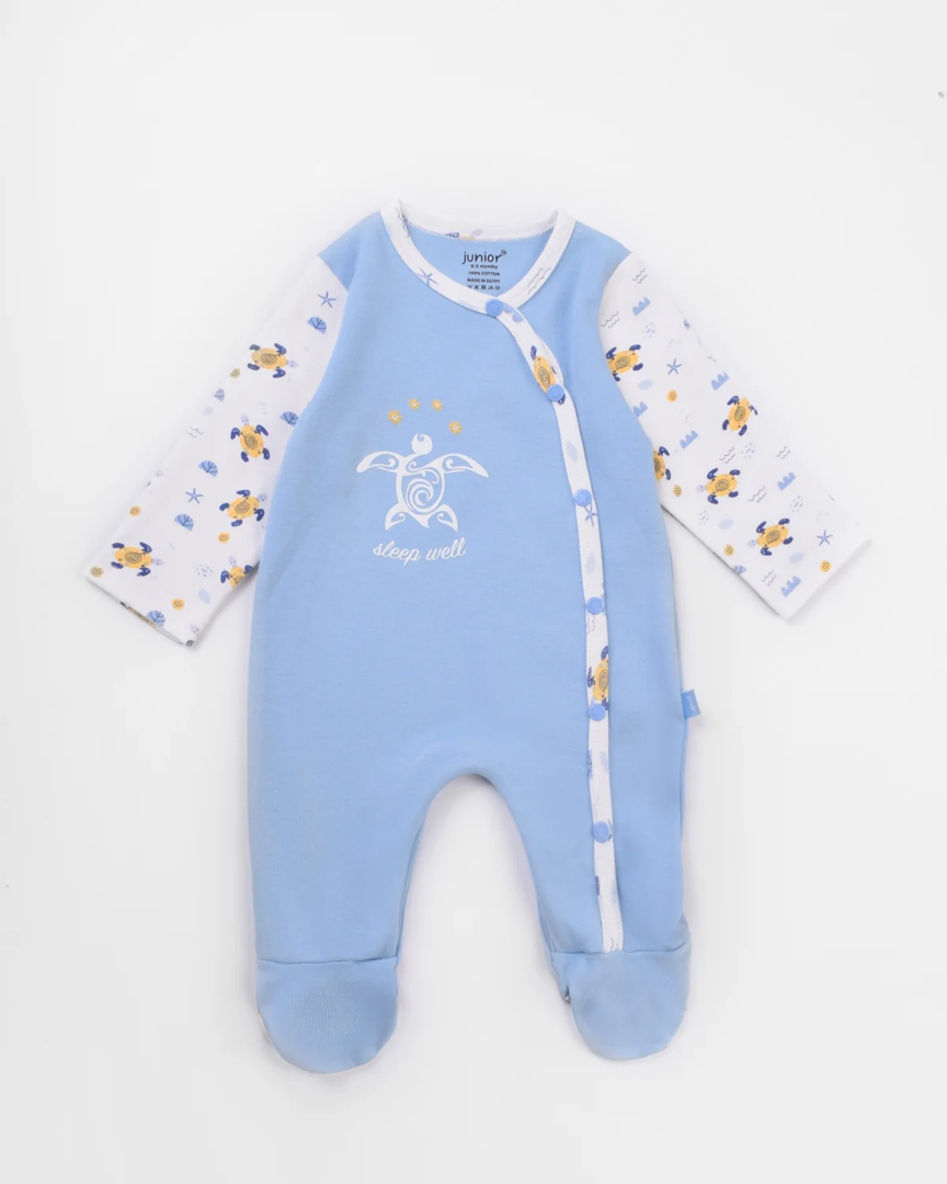 Sea Turtle سالوبيت بناتي مطبوع