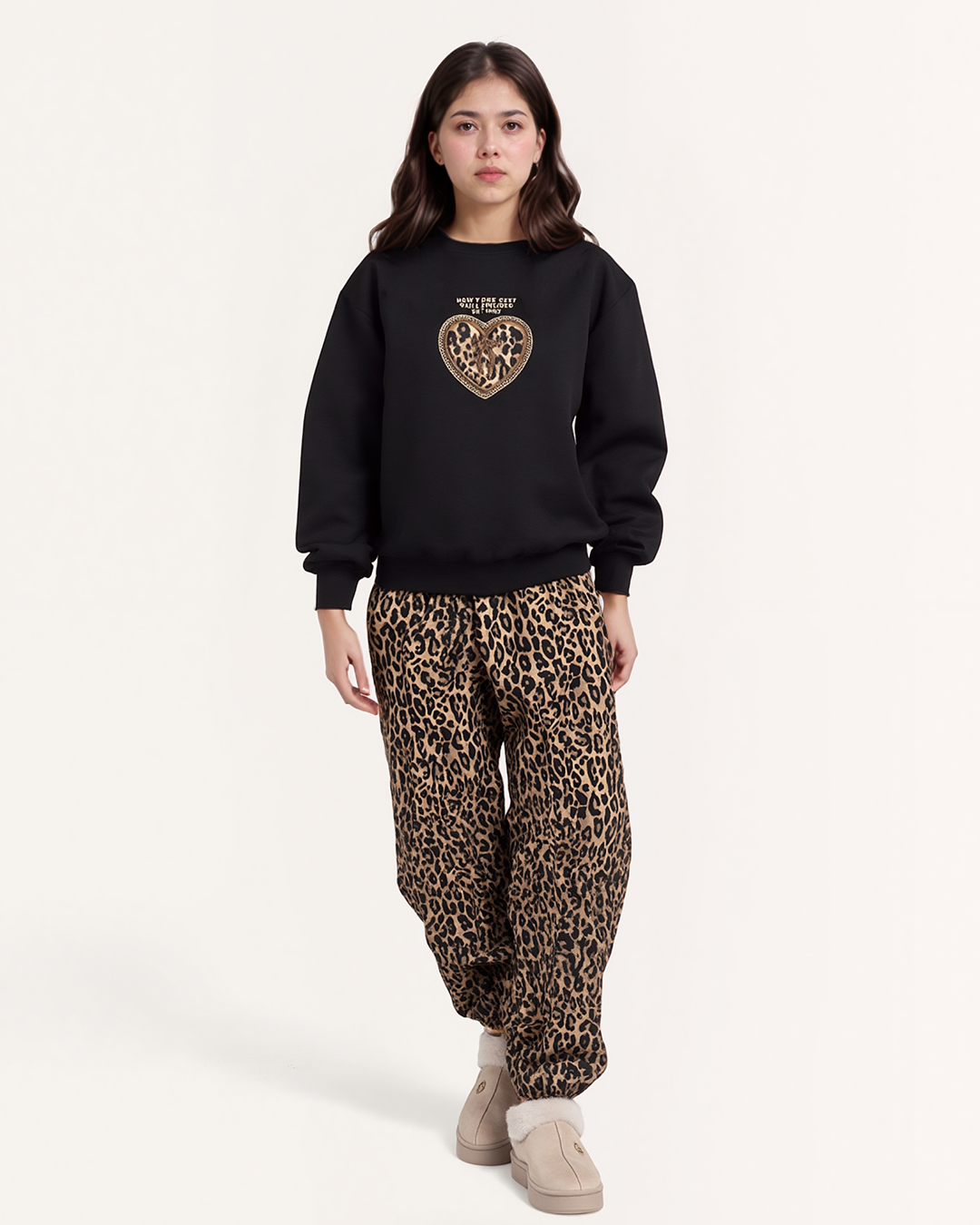 بيجاما ميلتون بنطلون تايجر بدي القلب