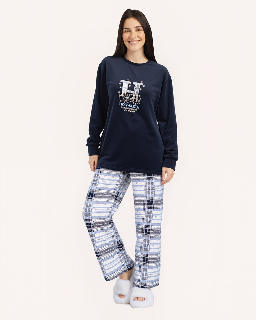 بنطلون كاروه Hogwarts بيجاما هايدي