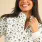 Floral Quilted Women Pajama in snow Colors