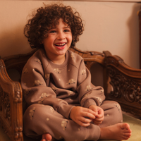Kids' Boys' Pajamas for Car Lovers in Winter Colors