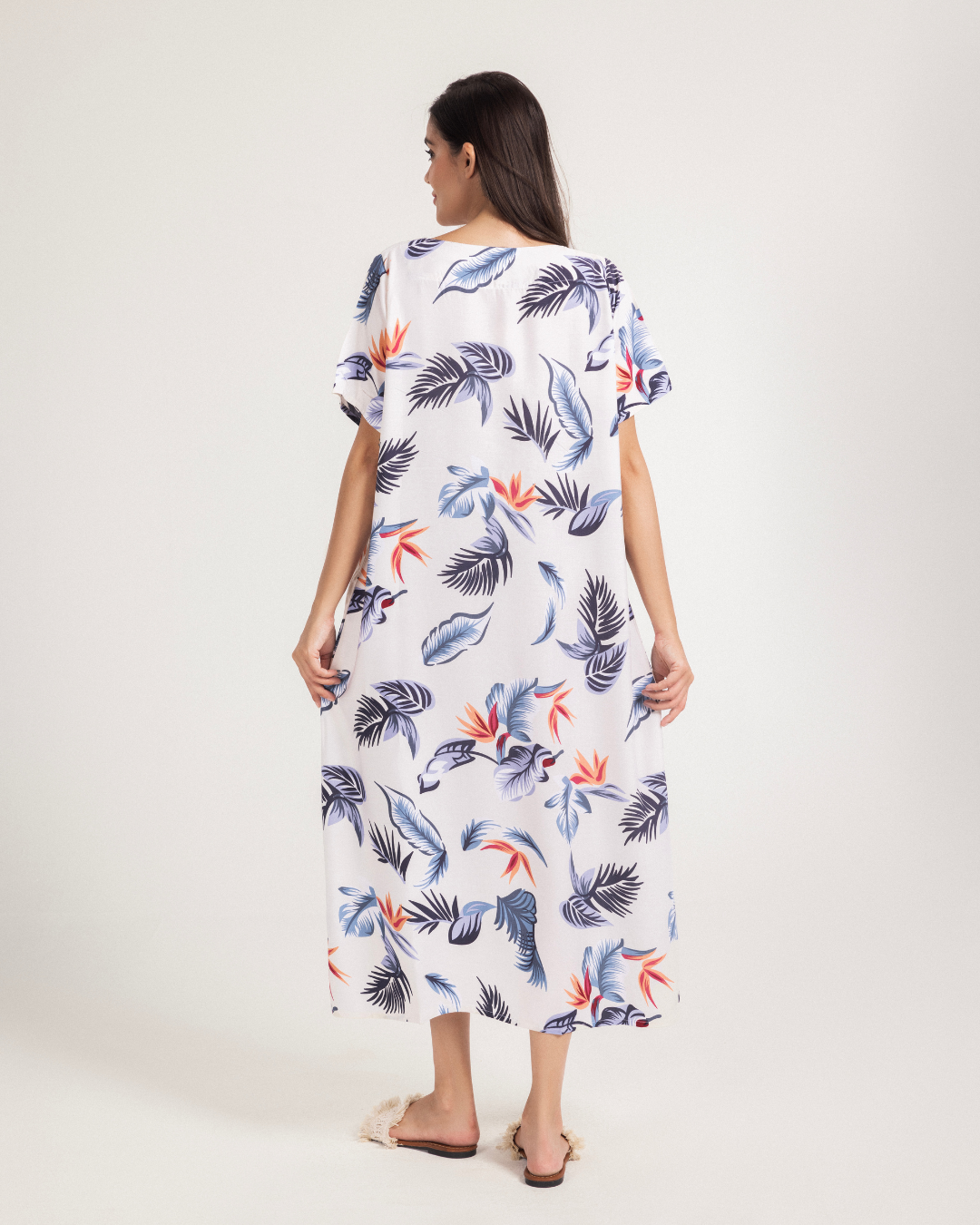 قميص فسكوز قصير