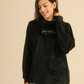 Pajama set in black pearl nights