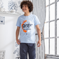 Surf print pajamas for boys