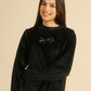 Pajama set in black pearl nights