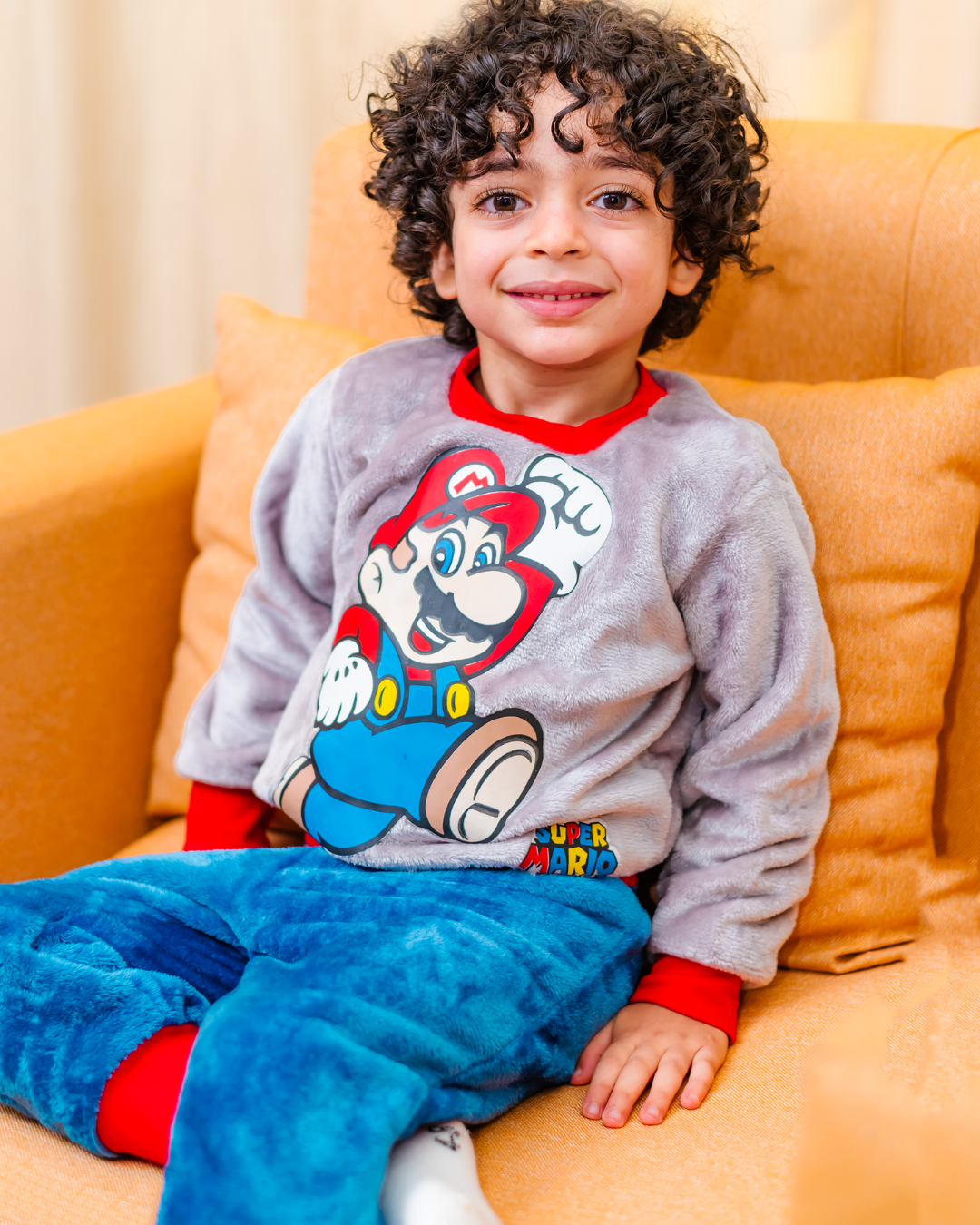 Super Mario بيجامه اولادي