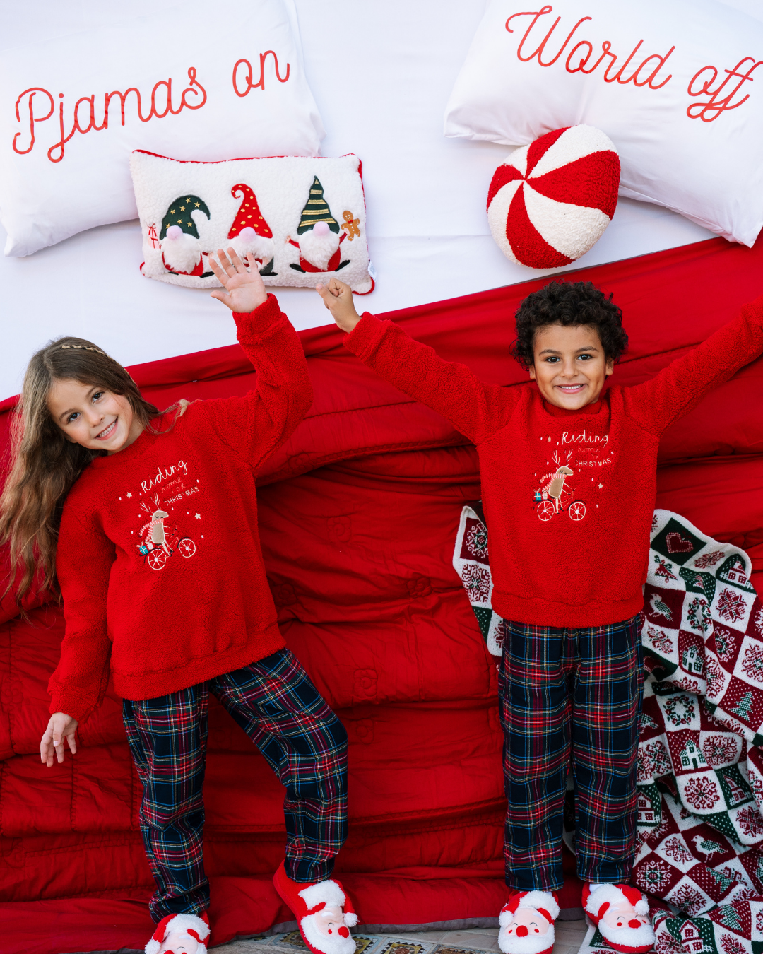 بيجاما بنطلون أجواء الكريسماس