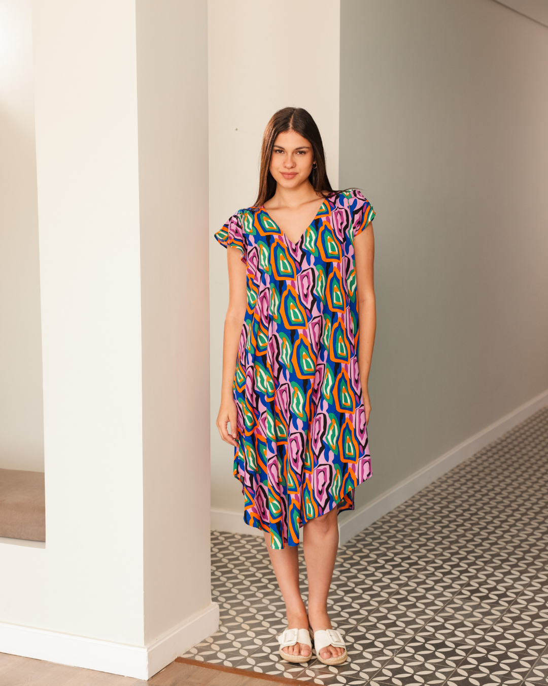 754 قميص فسكوز قصير