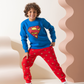 My boys Superman Royal pajamas