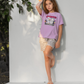 Girls' Garfield pajama shorts