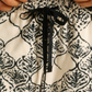 Pajama set in black pearl nights