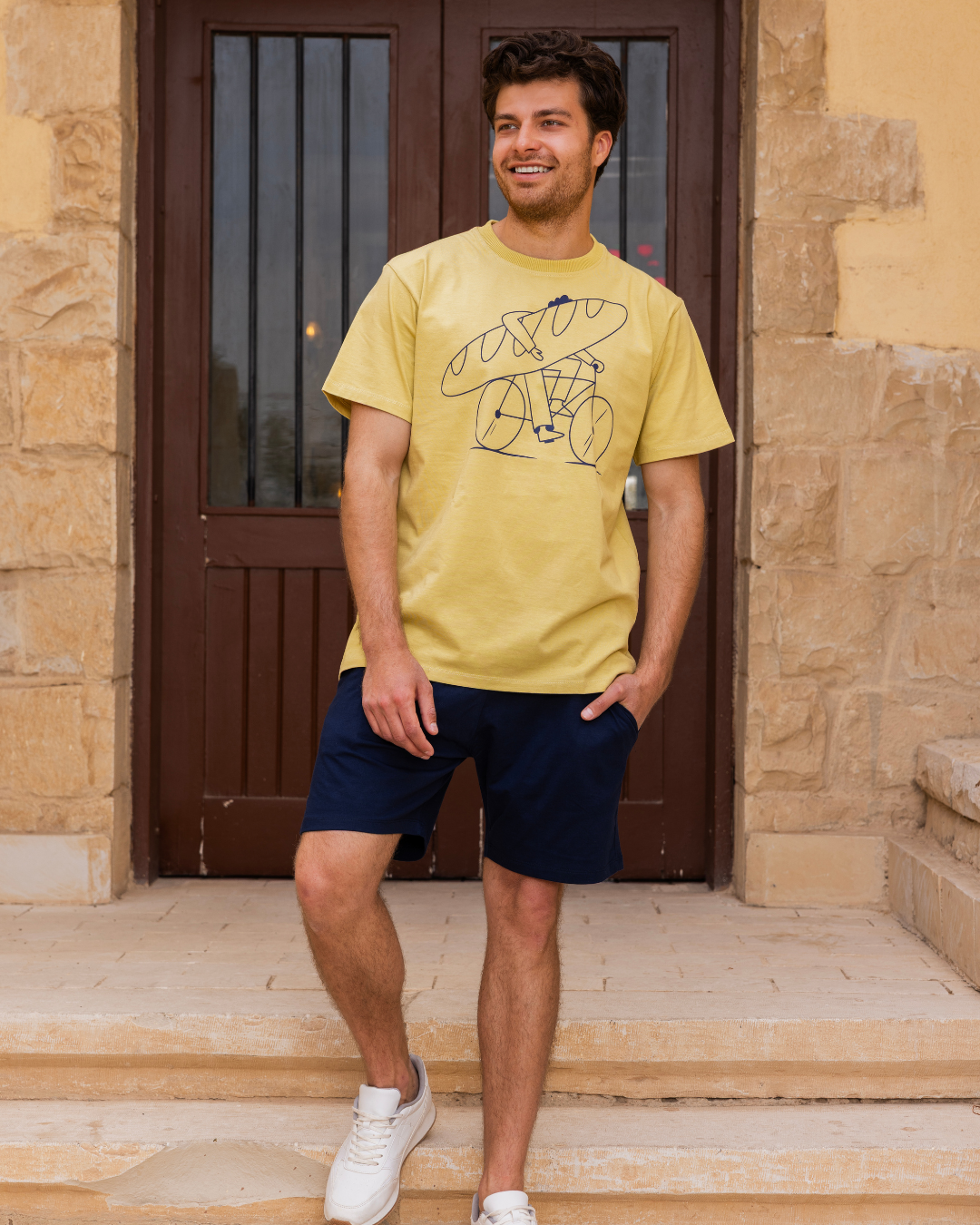 roads بيجاما رجالي نص كم و شورت