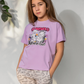 Girls' Garfield pajama shorts
