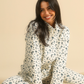 Floral Quilted Women Pajama in snow Colors