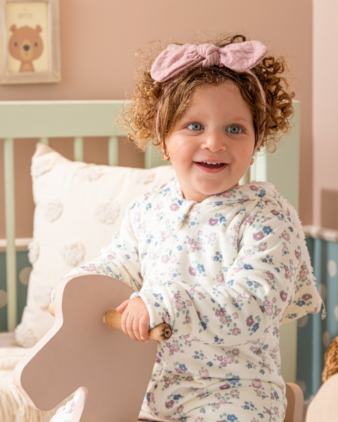 Tiny Roses girls long sleeve bodysuit