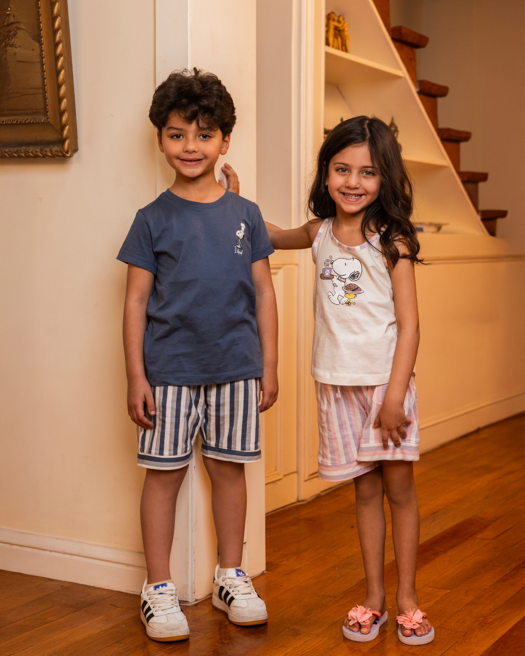 Eid Snoopy بيجاما بناتي شورت