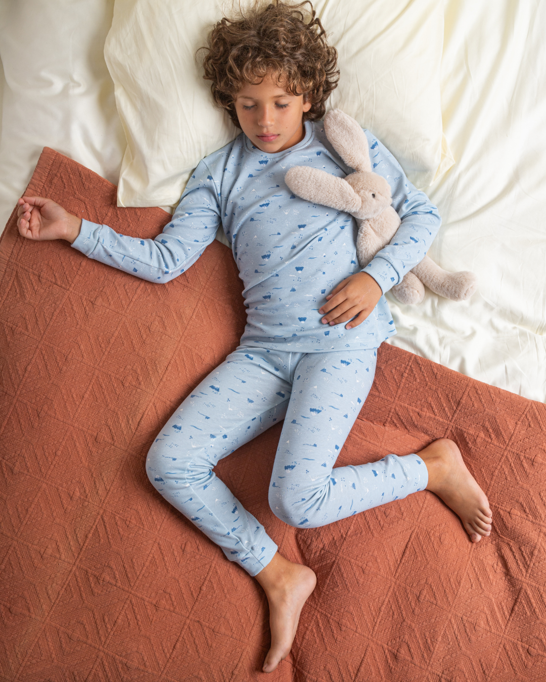 طقم تدفئة أولادي مطبوع