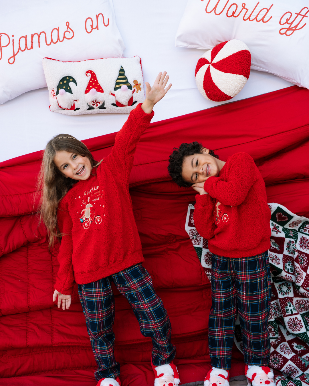 بيجاما بنطلون أجواء الكريسماس