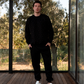 Down Town Platform Men's Long Sleeve Pajamas