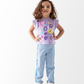 Girls' Baby Set Many Flowers