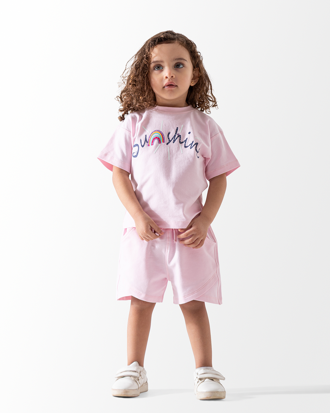 Baby girls rainbow sunbeam set