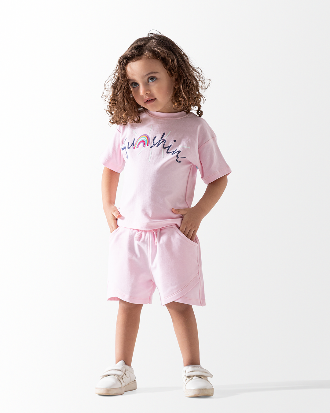 Baby girls rainbow sunbeam set